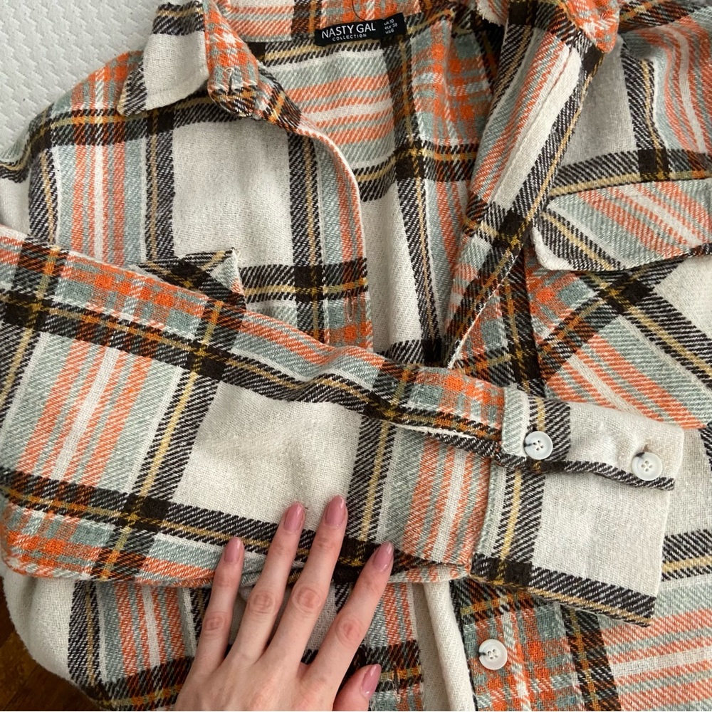 Nasty gal flannel- new